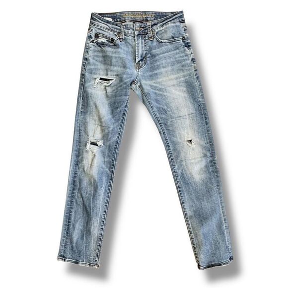 American Eagle Outfitters Men’s Slim Straight Jeans Sz 28 x 32 - Picture 1 of 12